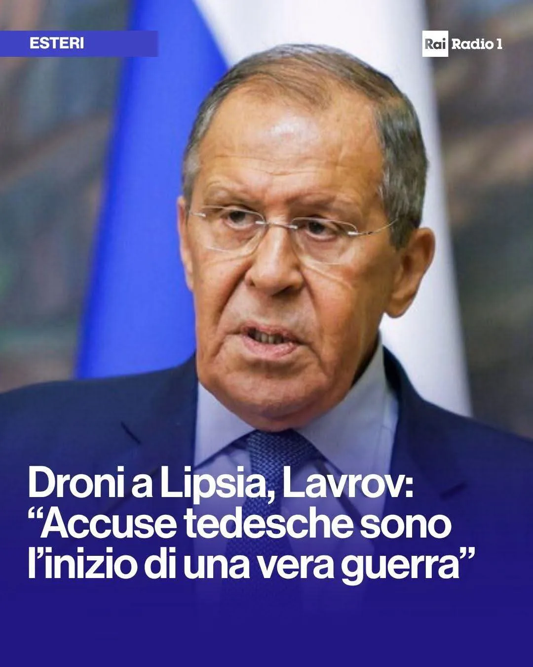 Lavrov accusa: "Le denunce tedesche sull’aeroporto di Lipsia sono l’inizio di una vera ...