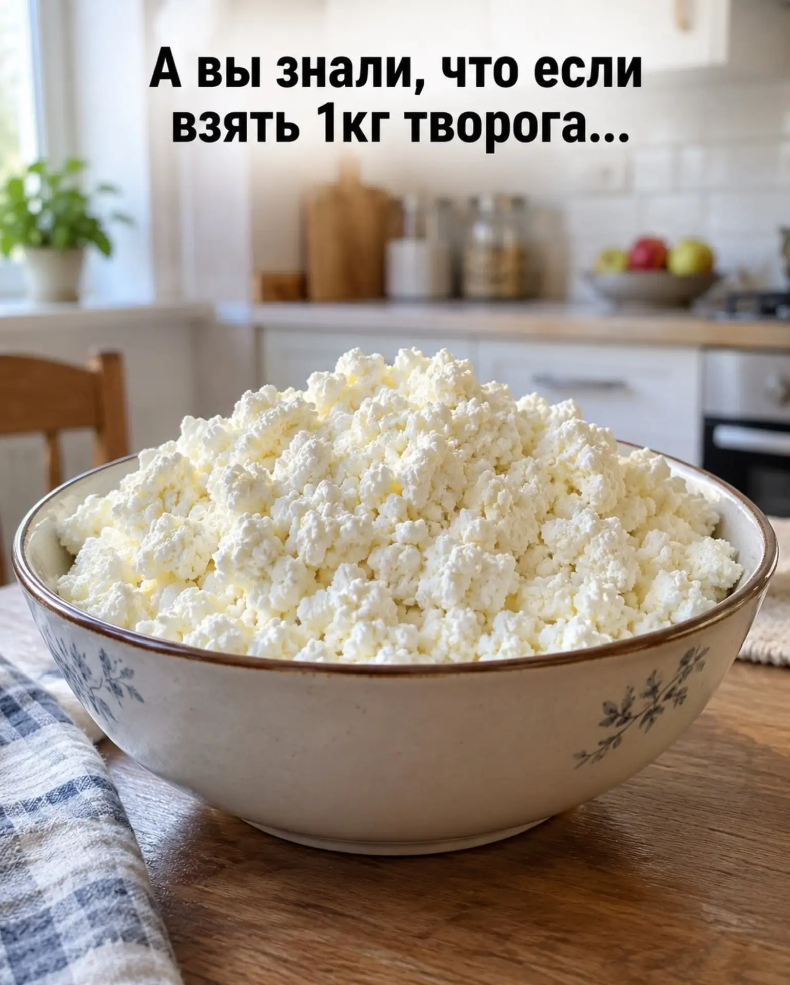 Нежная творожная запеканка всего из 4 ингредиентов 🤍