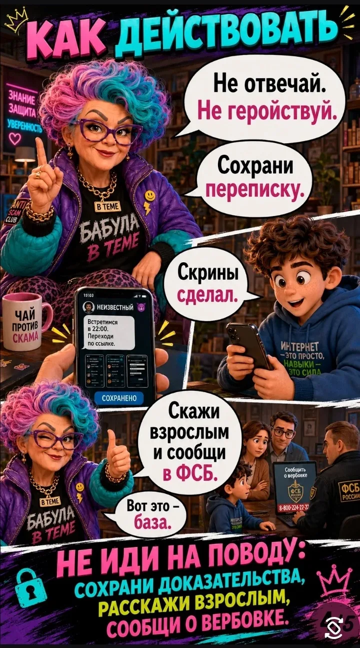 👩‍🏫Хайп, который ломает жизни: Обращение к школьникам и родителям о рисках «легких денег».

❗Сегод