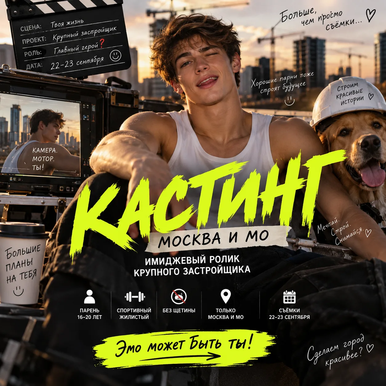 🎬 КАСТИНГ | МОСКВА И МО