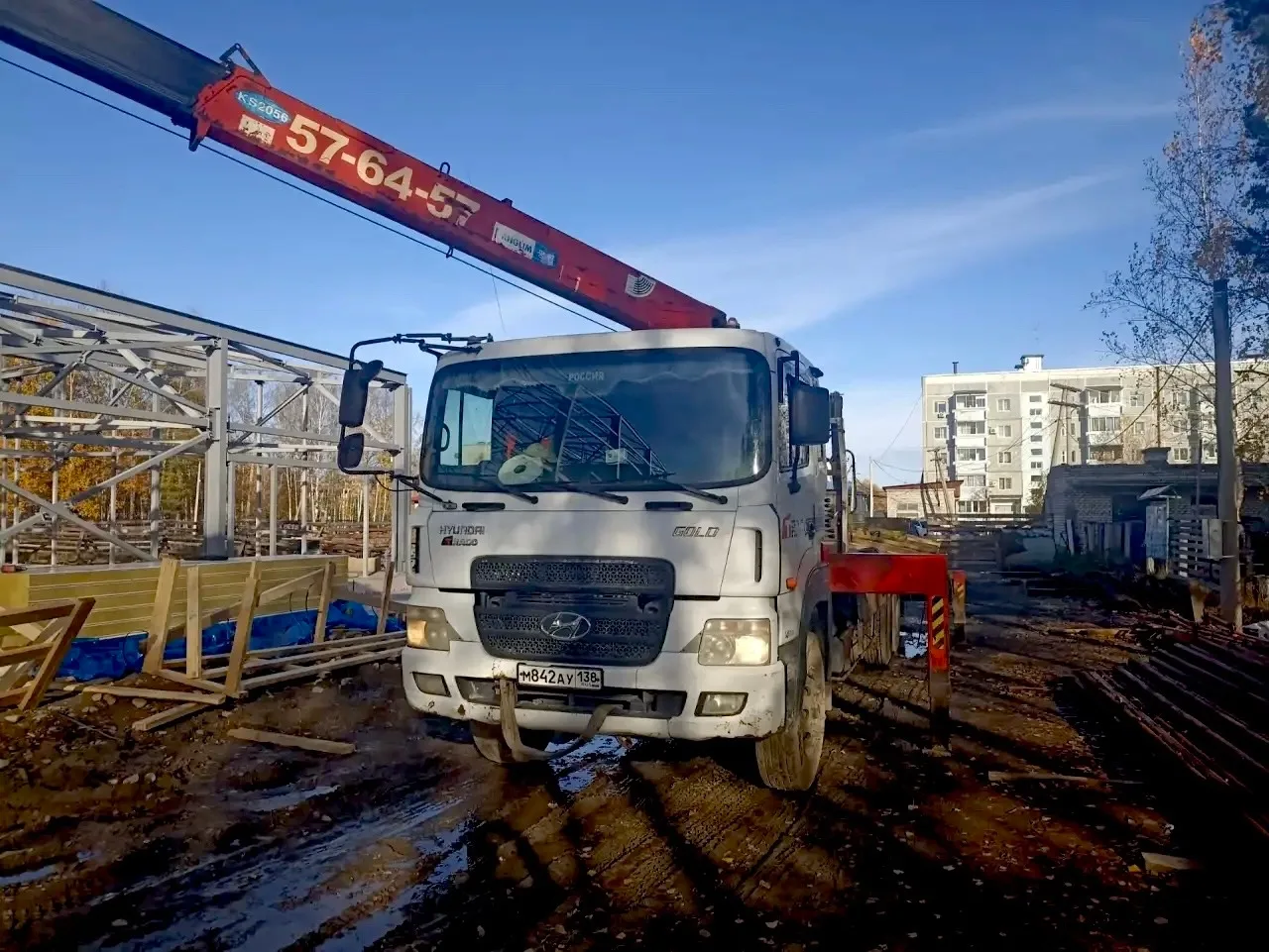 🏗Стройки на карте: продолжается строительство ФОКа в Новом Ургале
