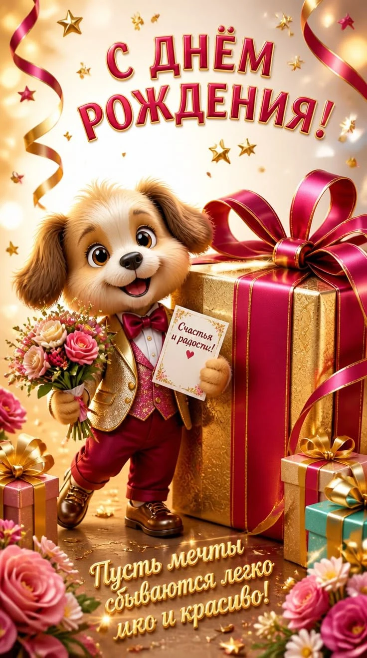 Поздравляем с Днём рождения! 🎂🎁