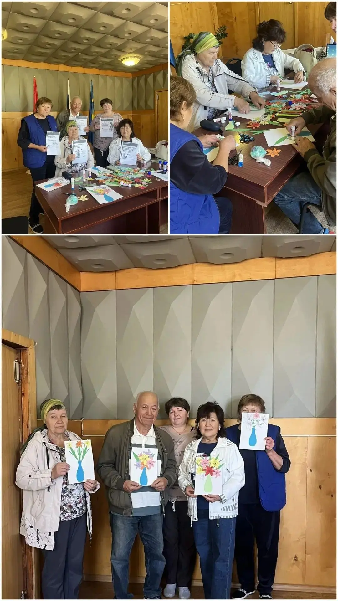 В рамках программы «Активное долголетие» в  селе Каменнозерное — время творчества! 💫