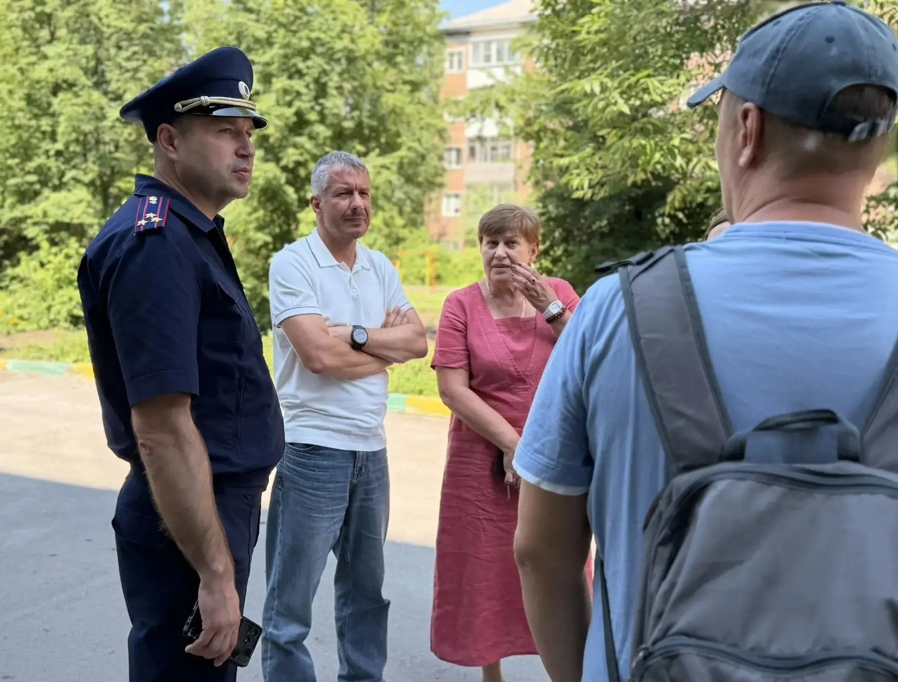 📍И.о. руководителя следственного управления по Новосибирской области проведен осмотр крыши многоква