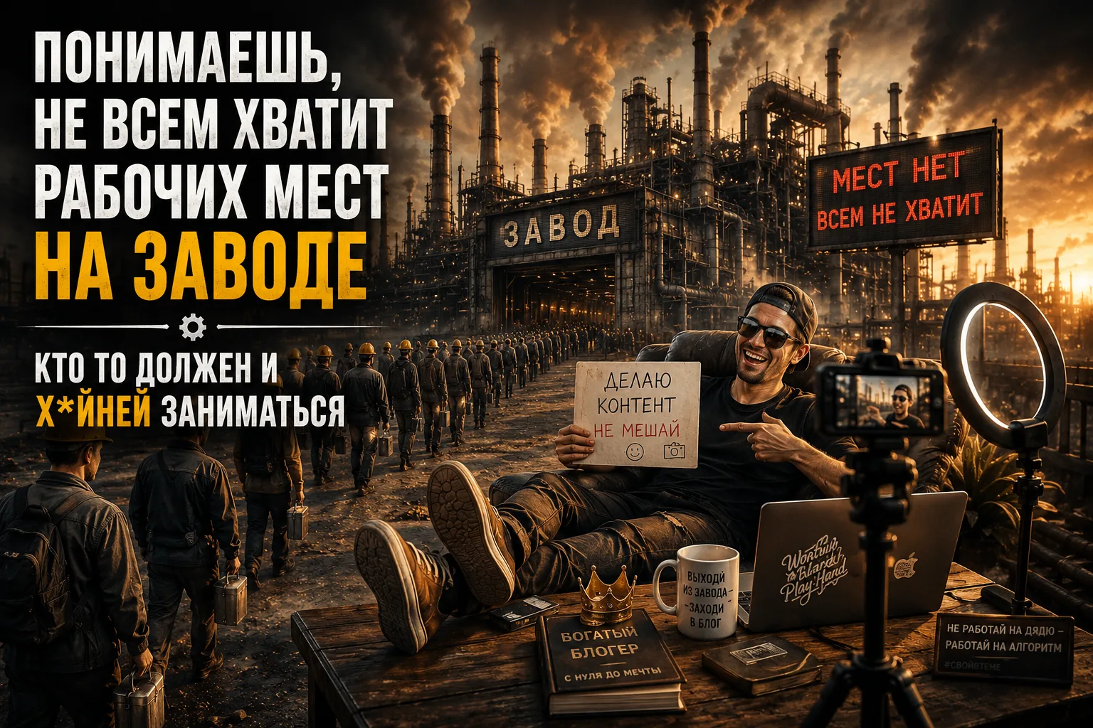 Занимайтесь делом, ребята!