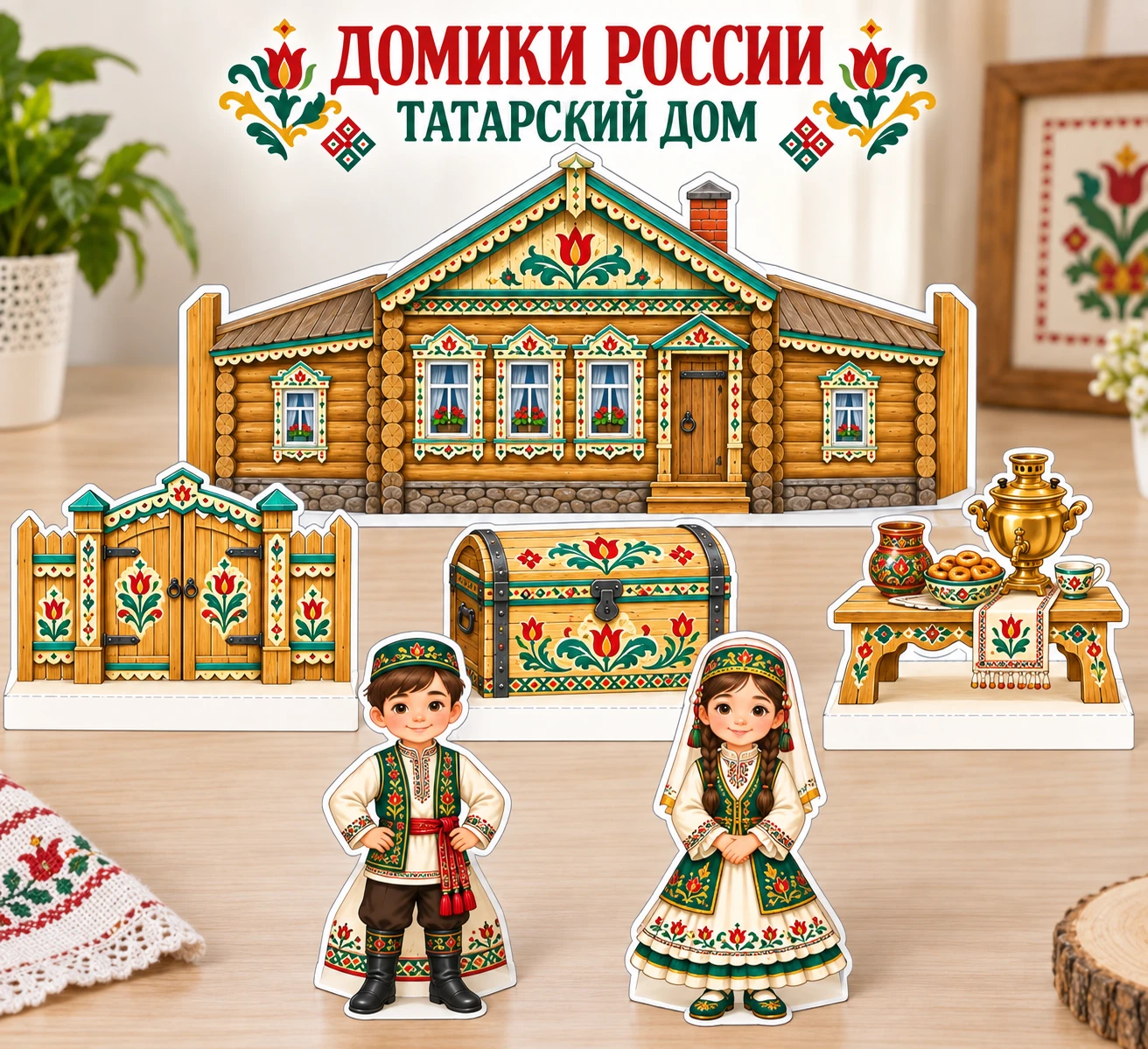 🏠 «ДОМИКИ РОССИИ» — ТАТАРСКИЙ ДОМ