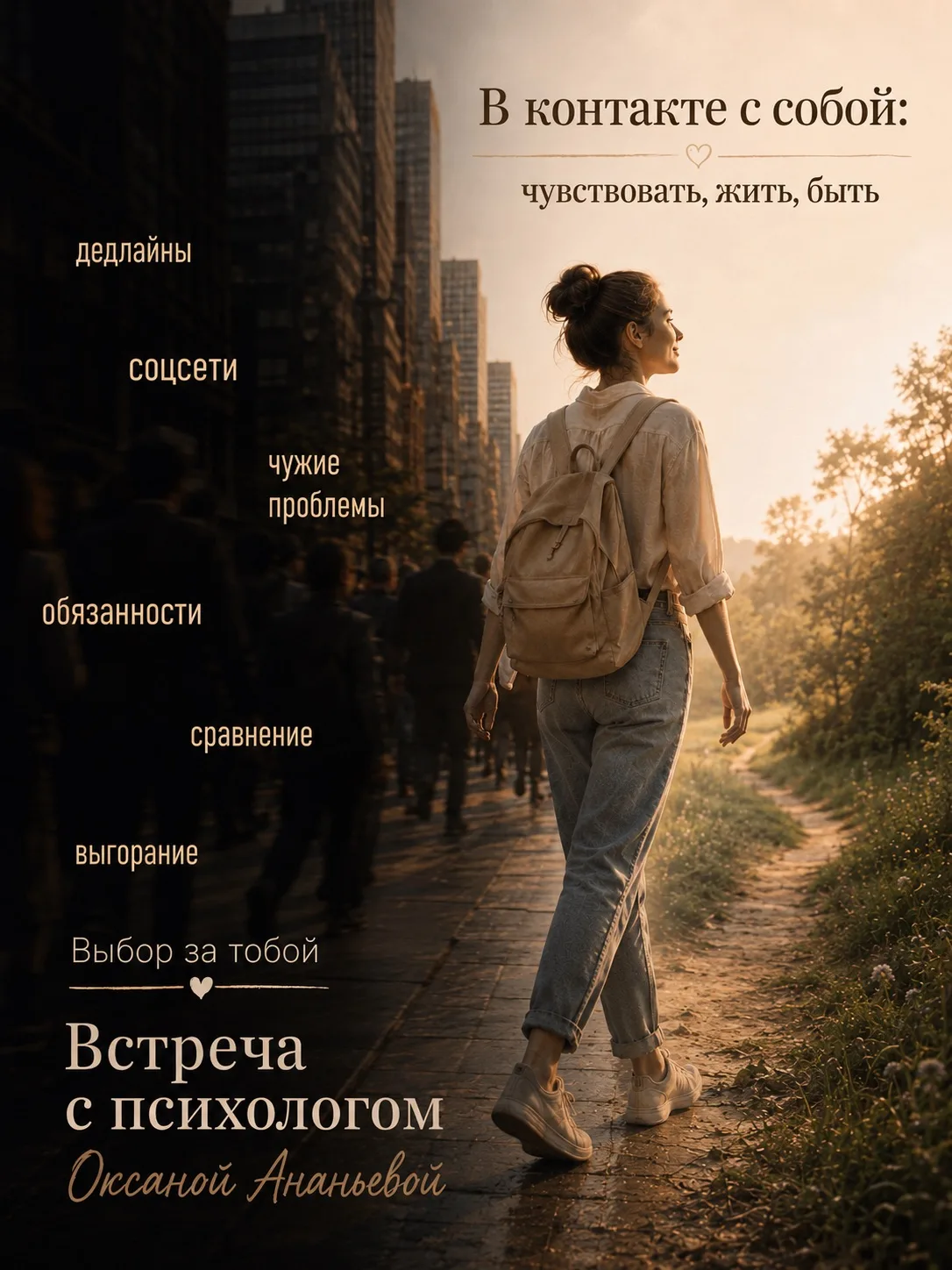 «В контакте с собой: чувствовать, жить, быть» 🌿
