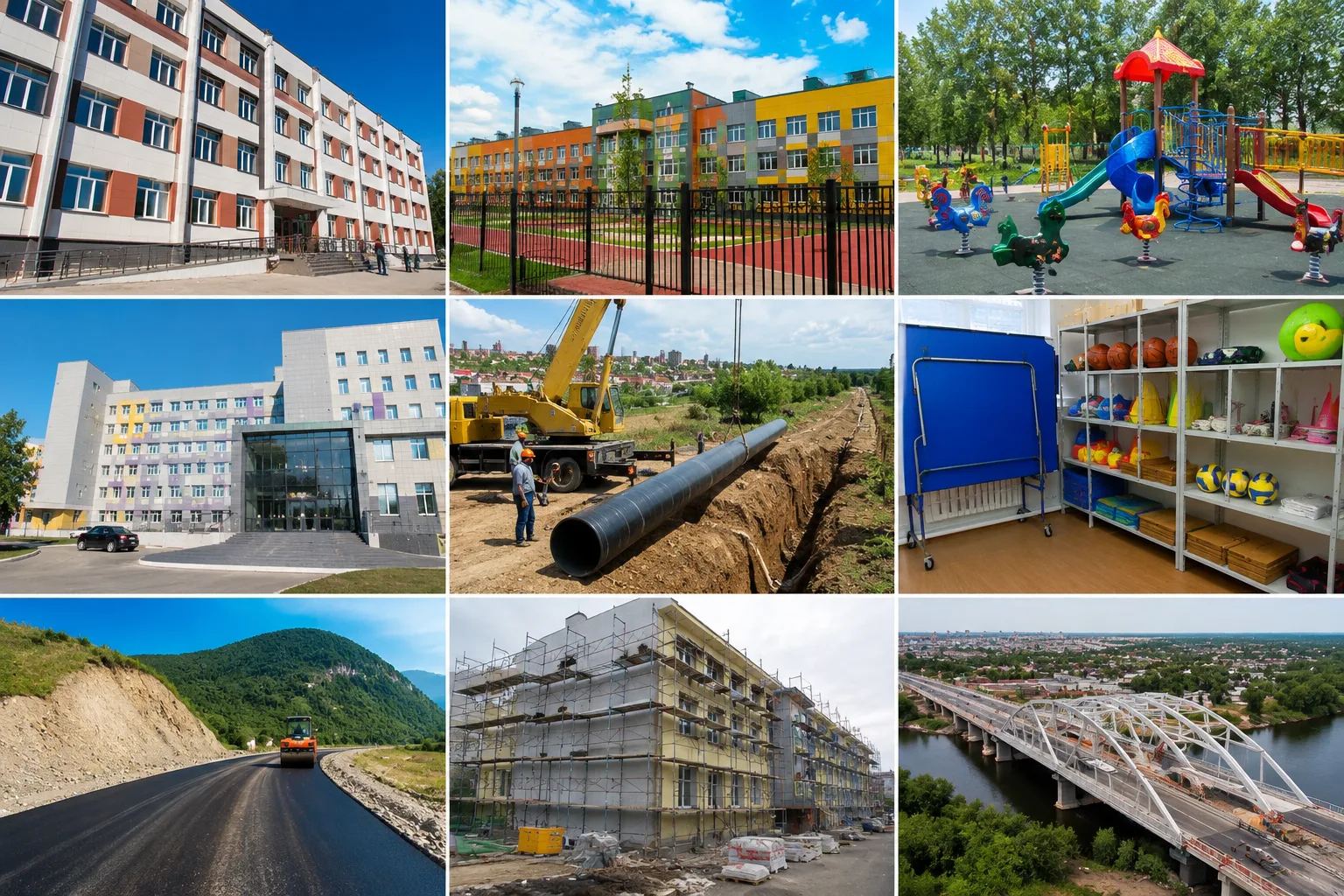🏗️ По народной программе «Единой России» на Дальнем Востоке обновляют школы, больницы и дома культу