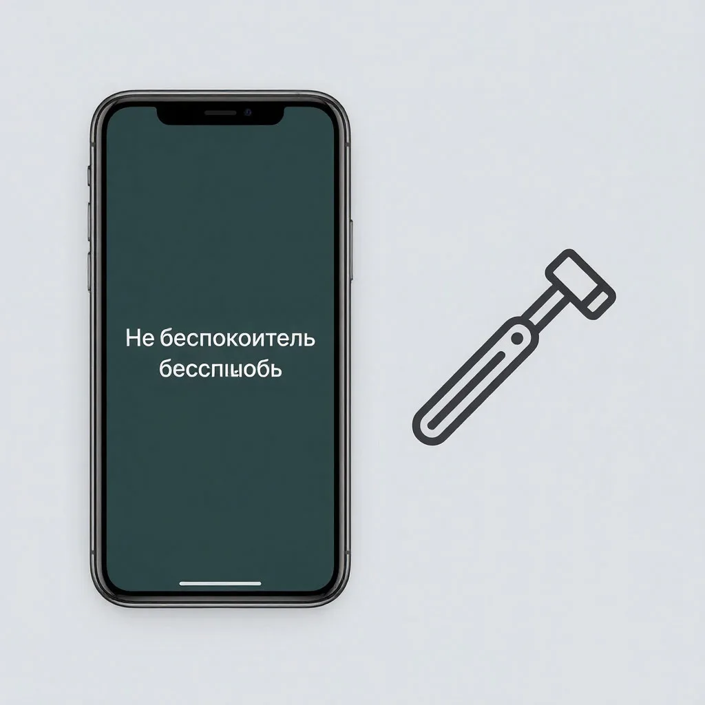 📱 Бывает, что режим «Не беспокоить» на смартфоне словно «застревает» — и вы пропускает...