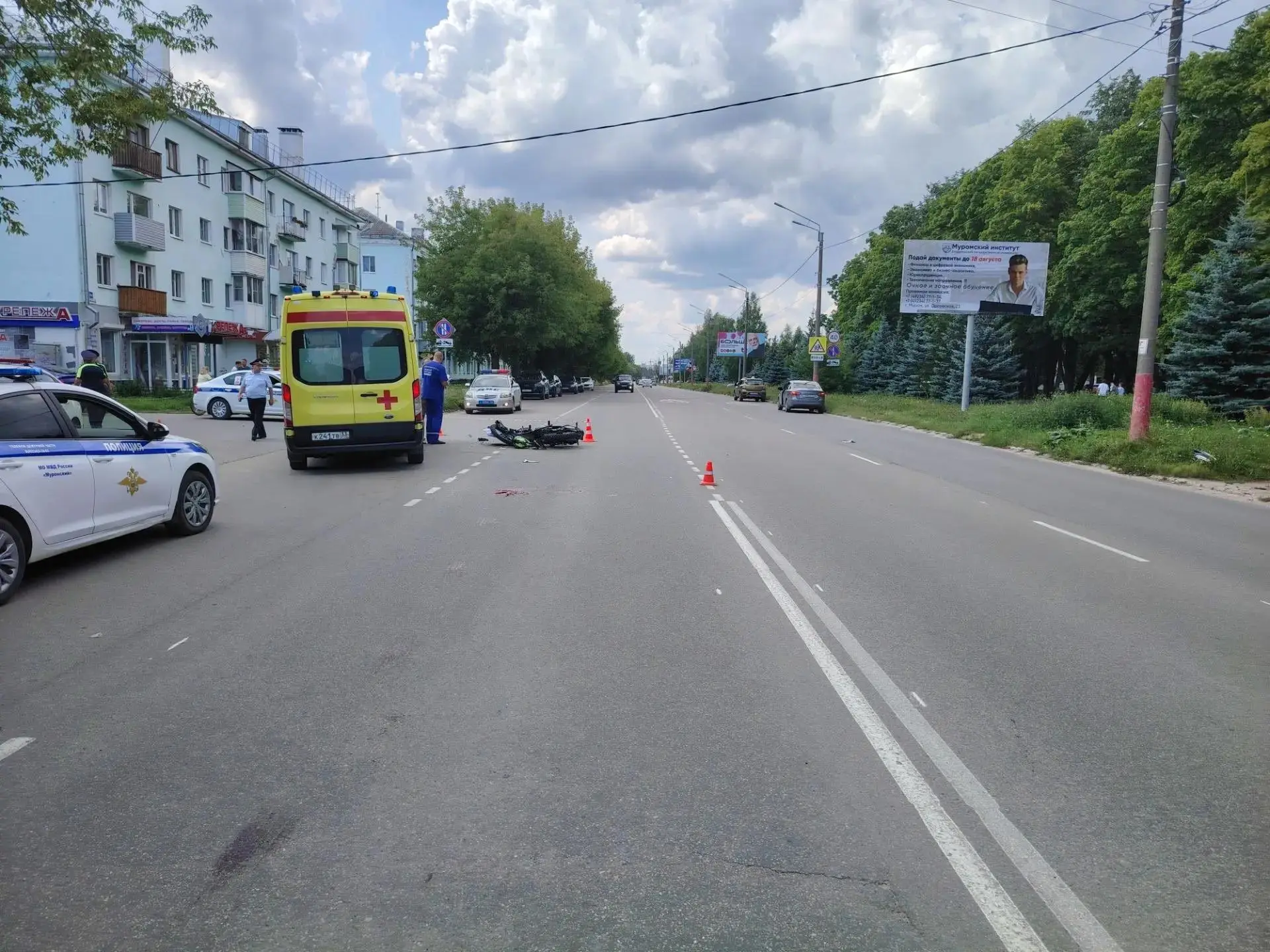 В Муроме мотоциклист погиб после столкновения с легковушкой

В Муроме 44-летний водитель мотоцикла п