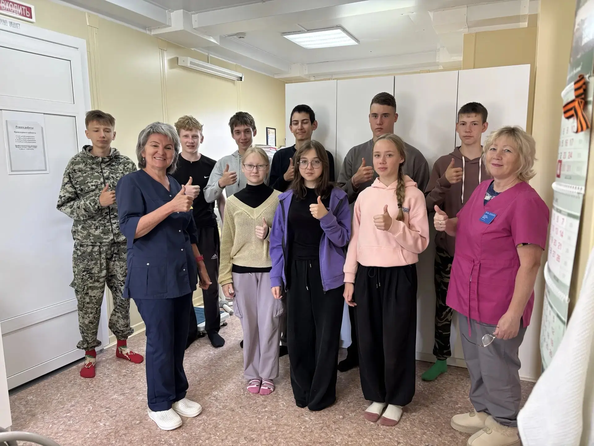 🏥В Сарсак-Омгинском ФАП прошла встреча с детьми.
