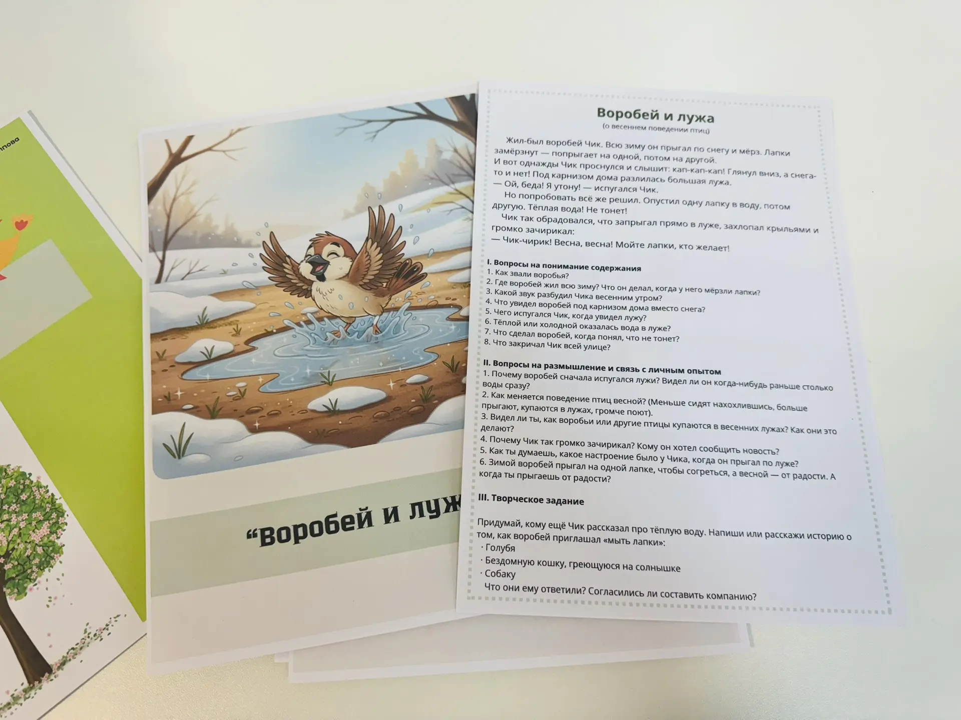 НОВИНКА☀️🌱  ТЕМАТИЧЕСКИЕ РАССКАЗЫ  Тема «Весна»  📖 В комплекте вас ждут рассказы: 1. «Почему растаял