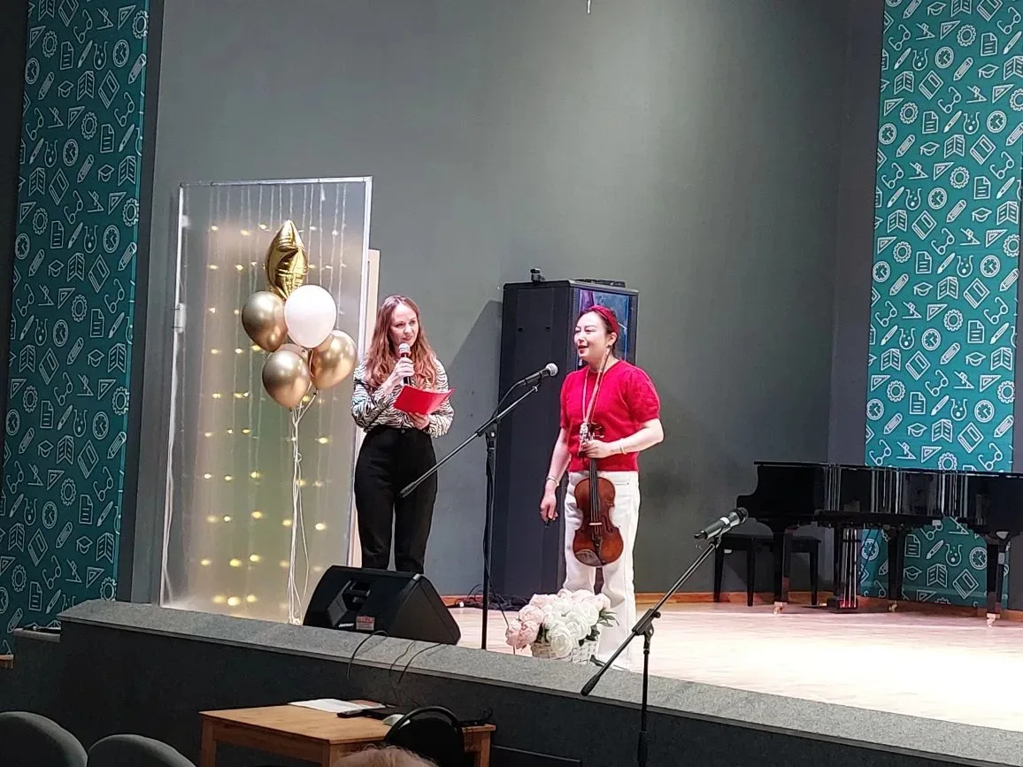 ✨ 16 апреля в лицее состоялся пятый юбилейный городской творческий конкурс-фестиваль театральных пос