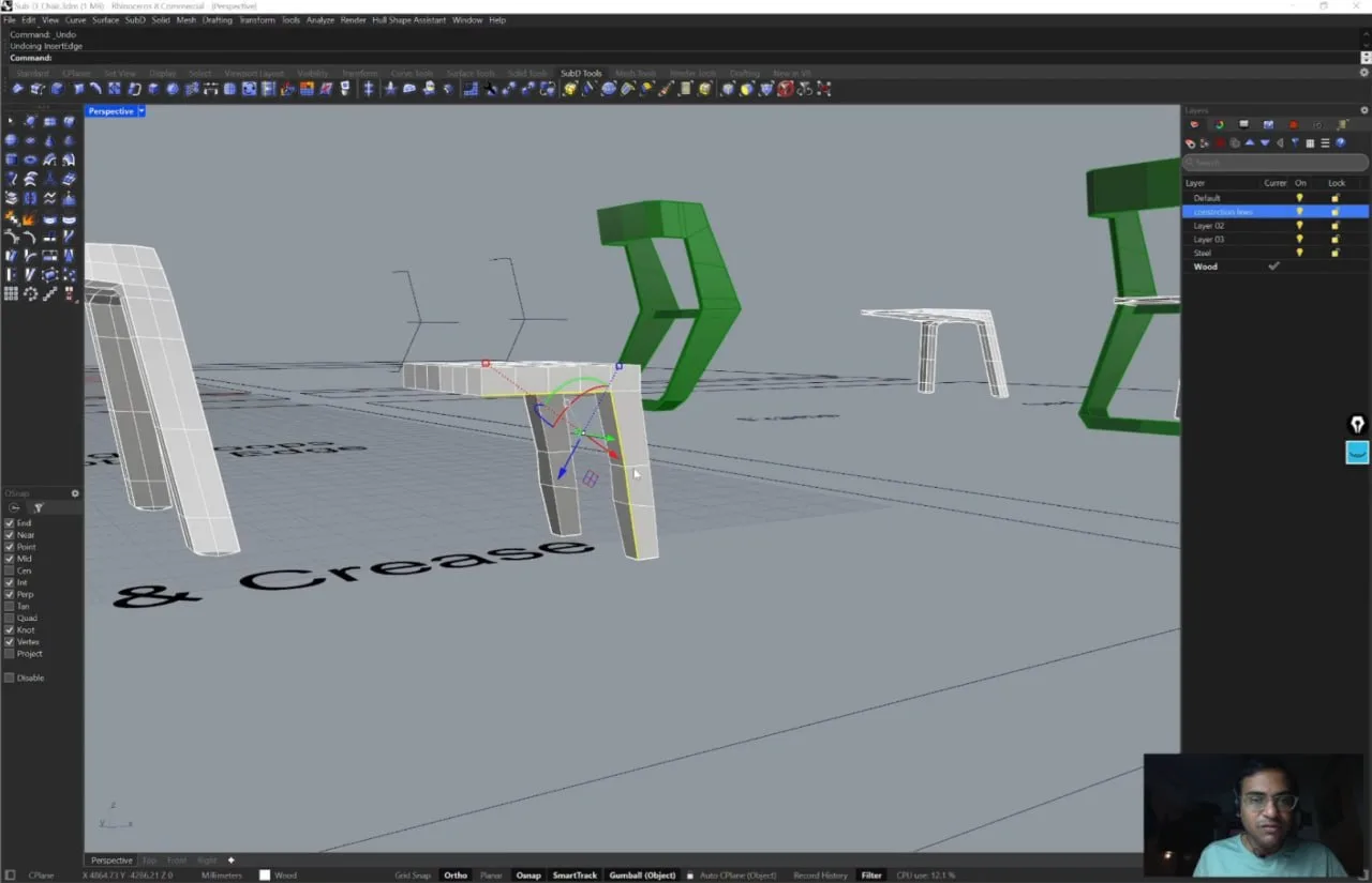 Rhino 3D SubD - Product Design

Этот курс научит использовать технологию SubD в Rhino 3D для создани