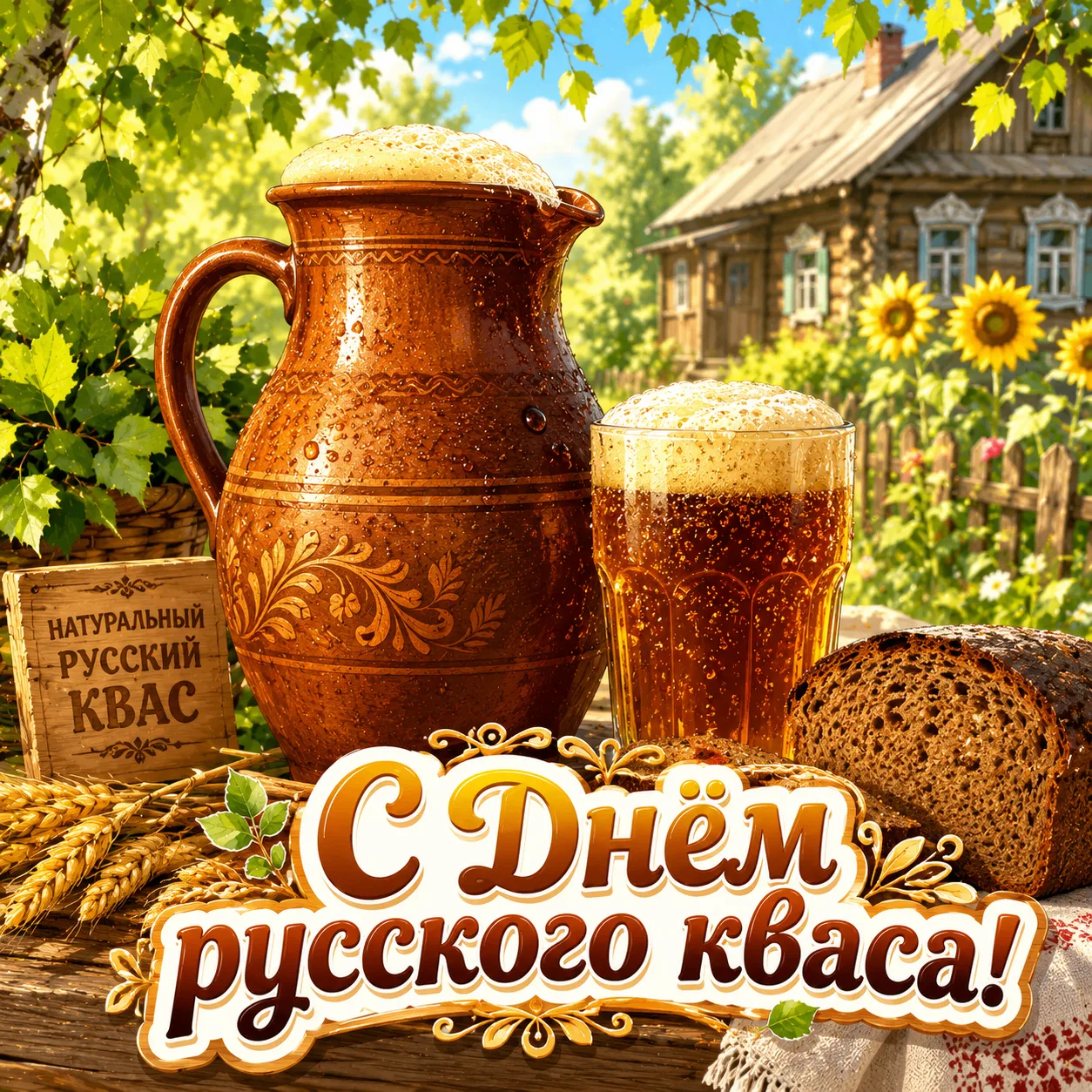 🍺 С Днём русского кваса!