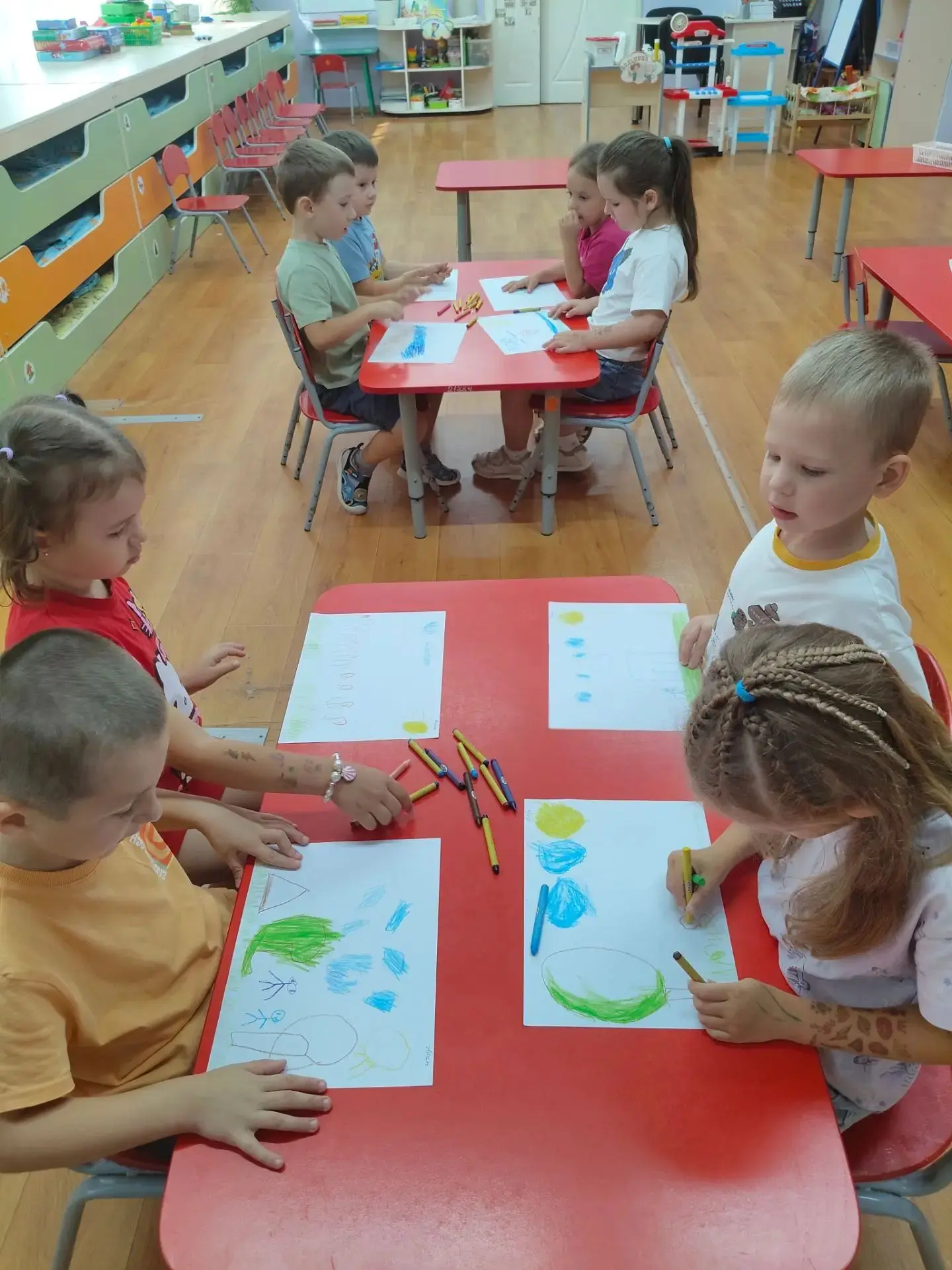 Наше солнечное лето в рисунках! ☀️🖍️