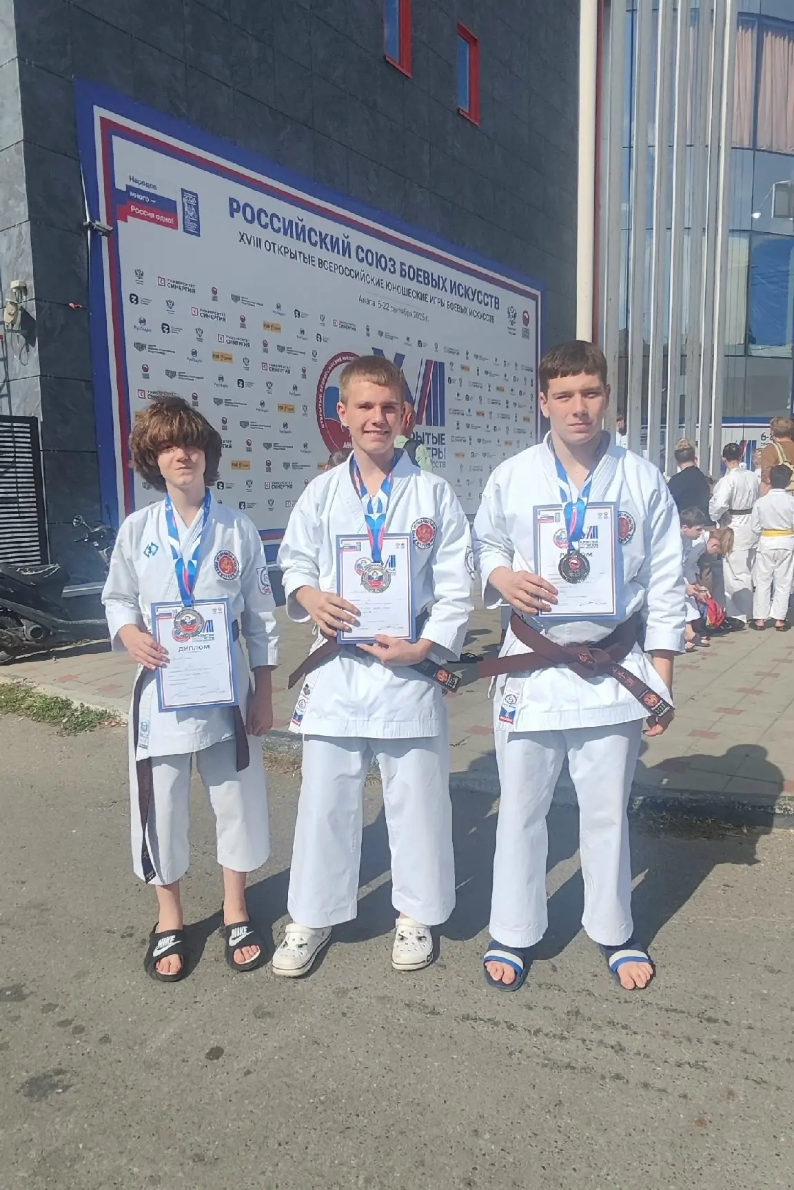 Арзамасские каратисты взяли серебро на всероссийских соревнованиях в Анапе 🥈🥋