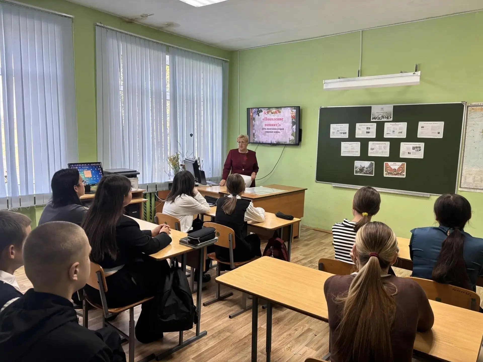 «Эхо войны сквозь года: памятное мероприятие в школе с. Соловцово»