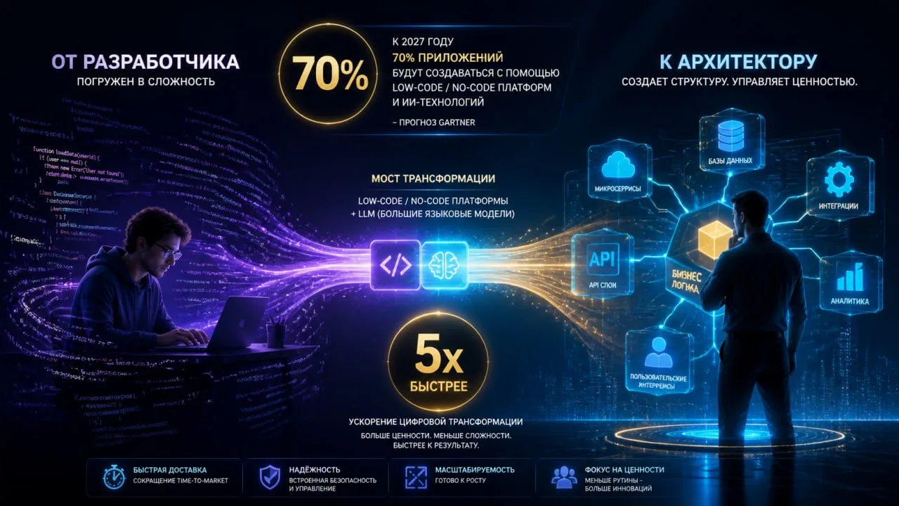 ✅ Программирование без кода: будущее уже здесь