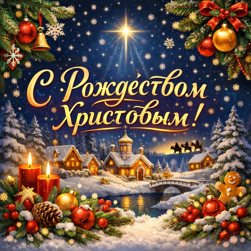 С Рождеством Христовым!