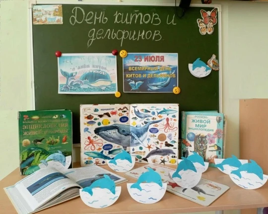 🐳 23 июля — Всемирный день китов и дельфинов!