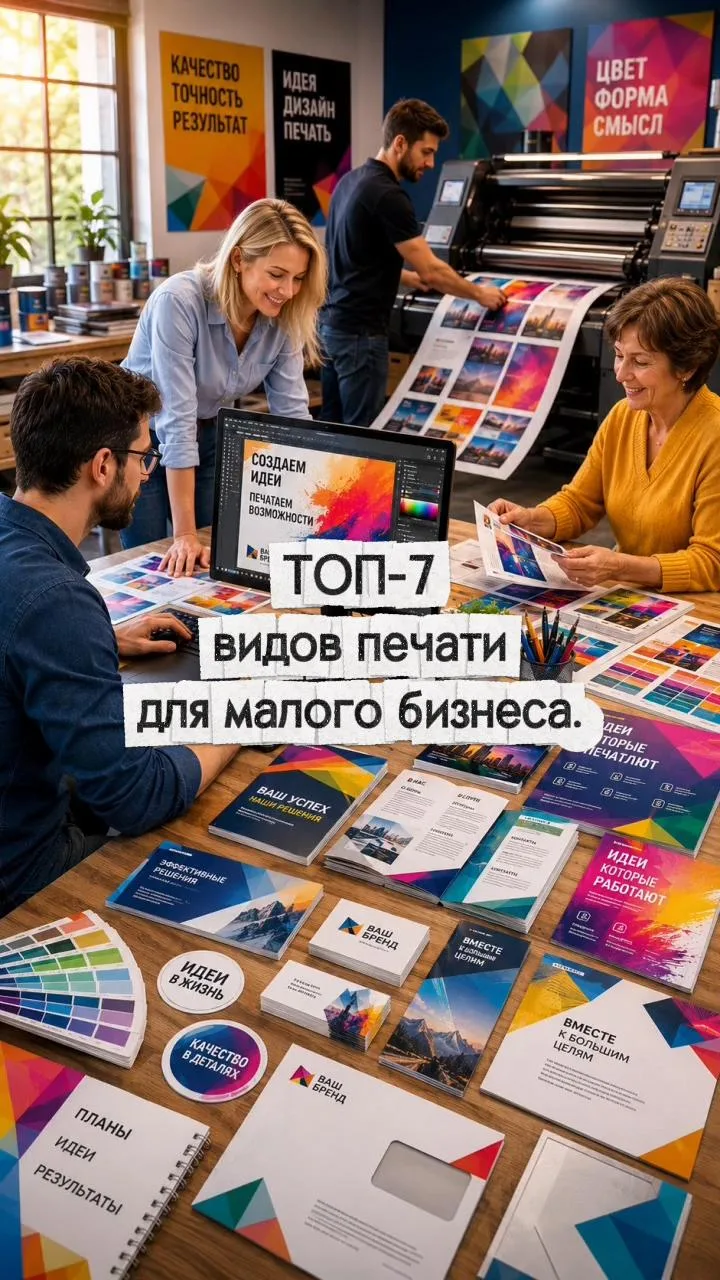 ❗ Грамотно оформленная полиграфия — это не расход, а инвестиция в узнаваемость бренда!