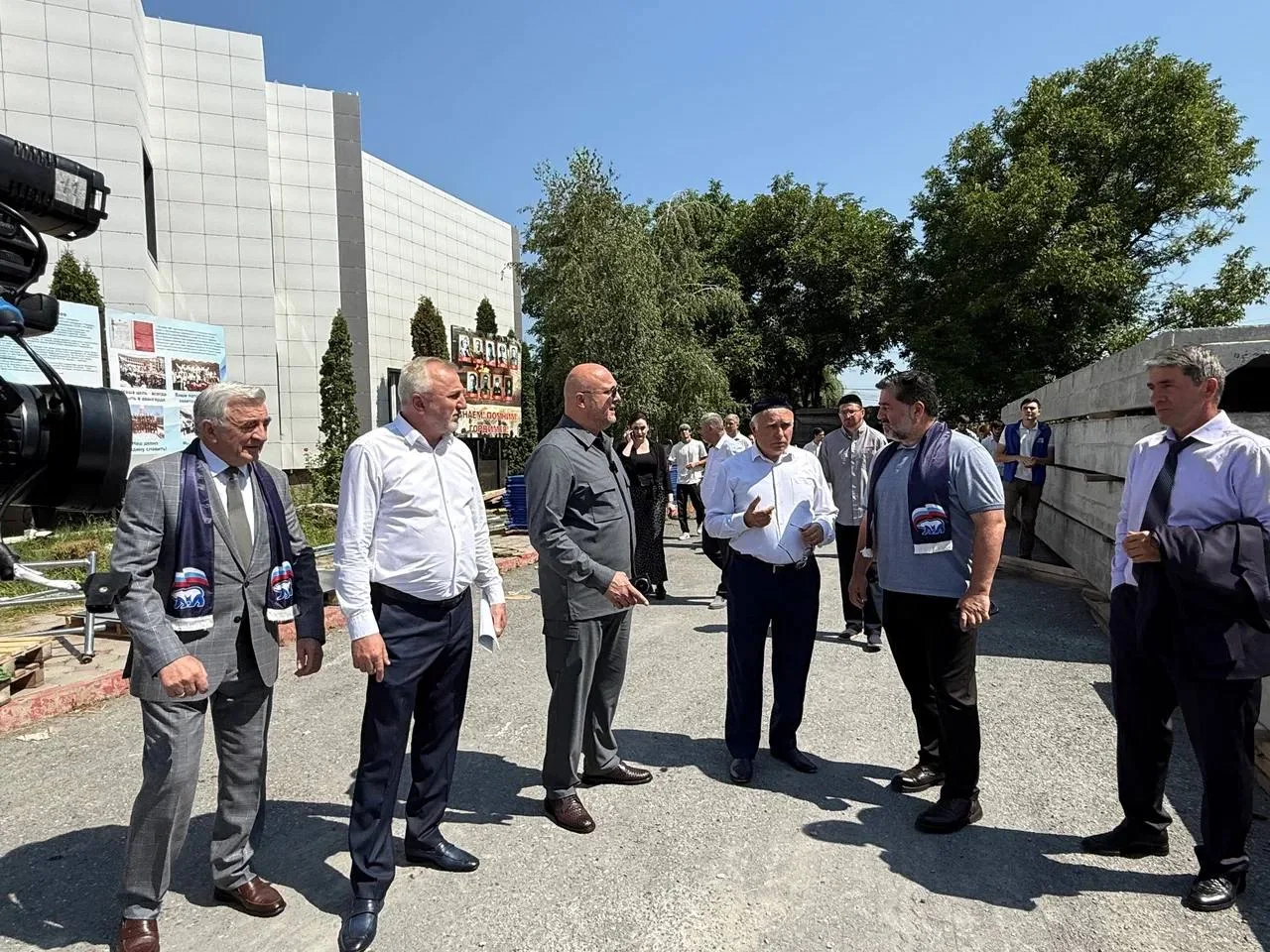🏗В Назрани активно идет капремонт Ингушского политехнического колледжа в рамках исполн...
