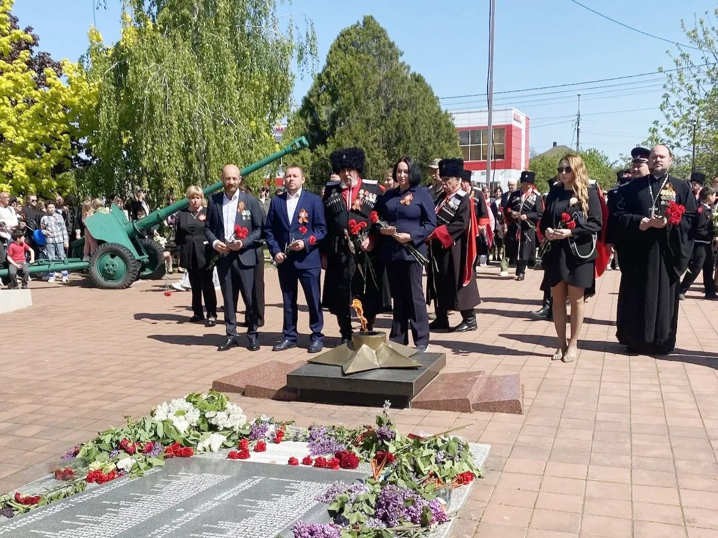 Сельские округа присоединились к празднованию 81-й годовщины Победы   С самого утра во всех уголках 