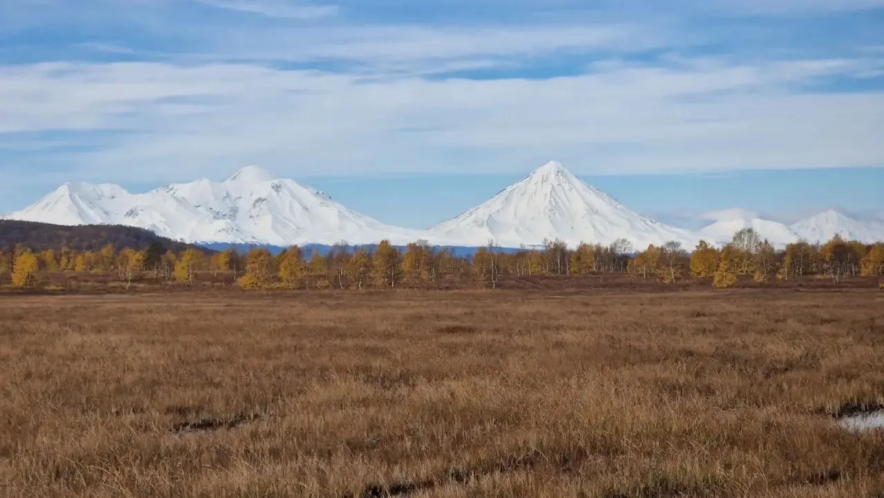 Редкая фотография красоты наших вулканов от новоиспеченного депутата!