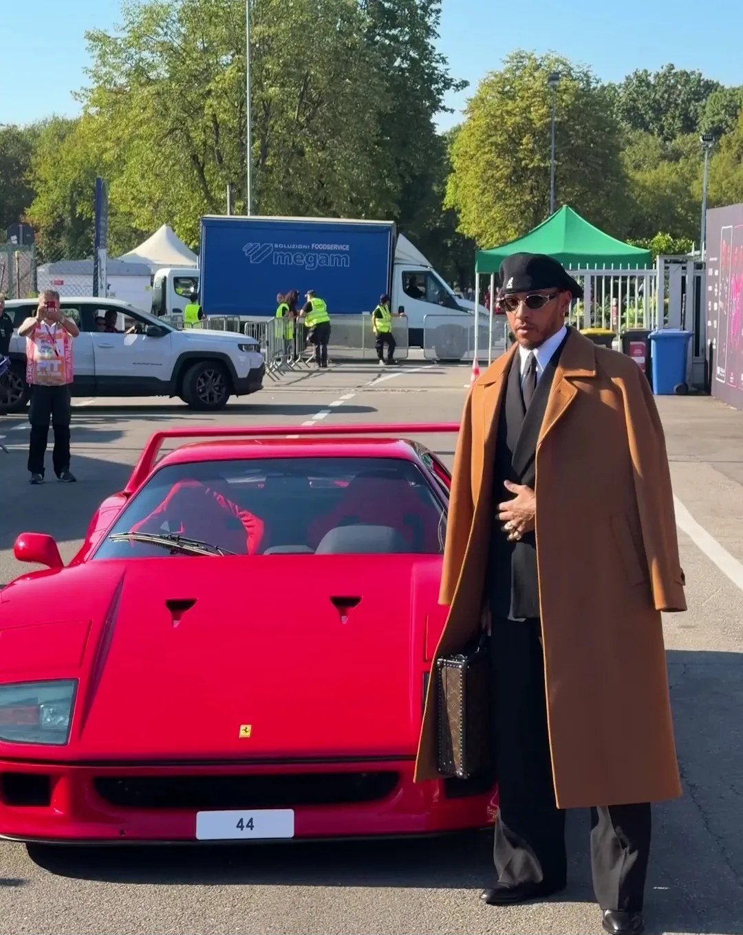 🏎 Образ Льюиса Хэмилтона на Гран-при Италии 2026