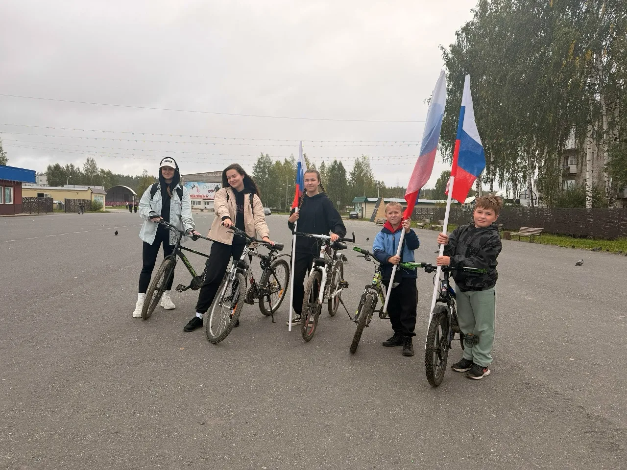Велопробег в честь Дня Государственного флага ⚡
