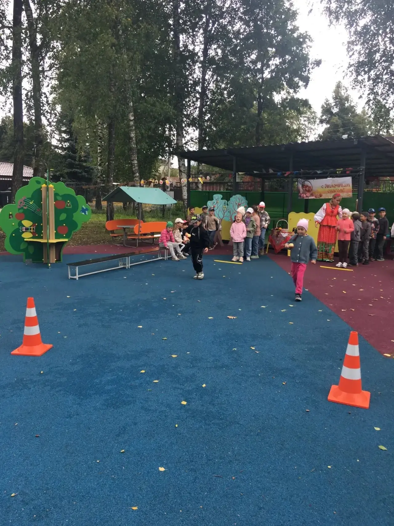 В рамках игровой программы 🌝недели «Народные праздники августа» ✨в дошкольном отделени...