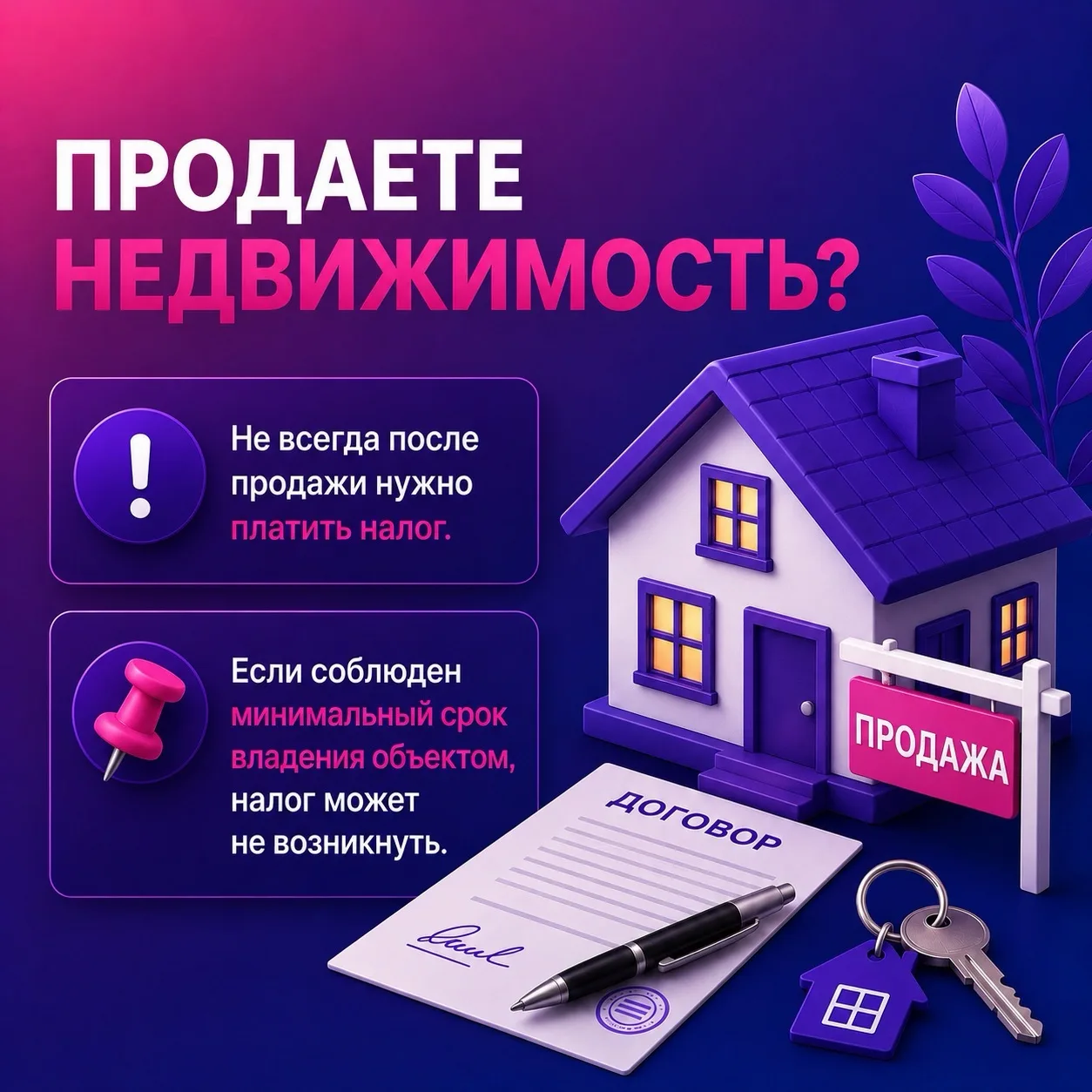 🏠 Планируете продать недвижимость?
