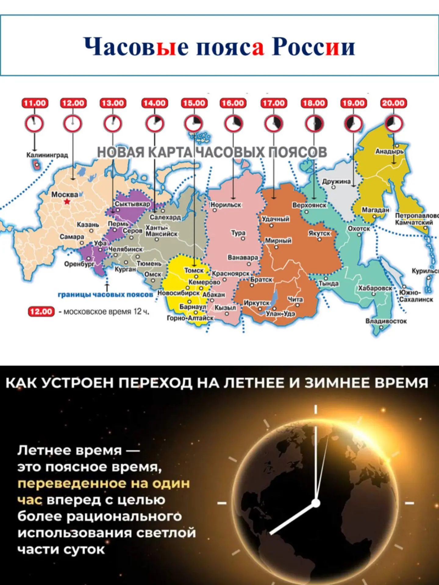 ⏰В 2026 году перевода на летнее/зимнее время в Татарстане не будет. ⌛