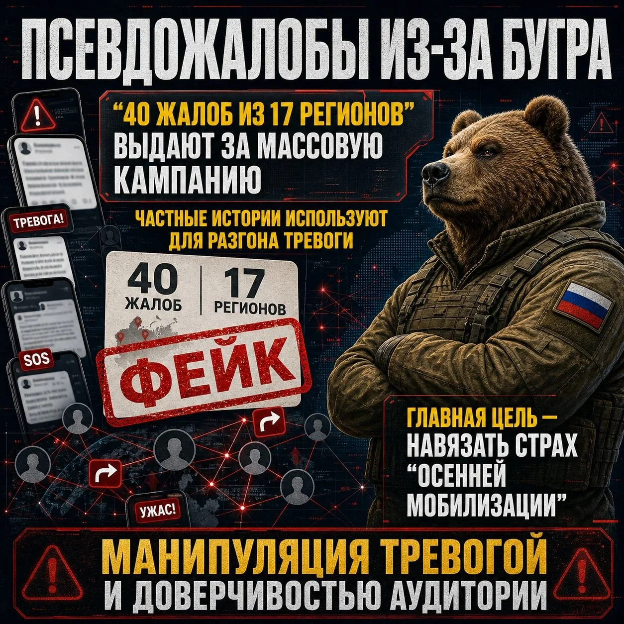⚠️ Иноагентские ресурсы пытаются разогнать тему якобы растущей насильственной мобилизац...