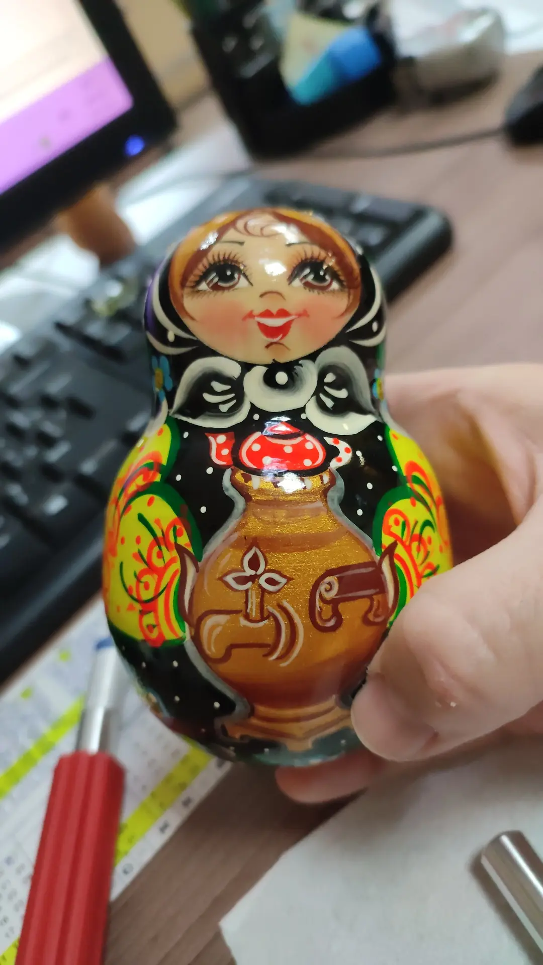 Неваляшка 🪆 оказалась одноразовой сборки.