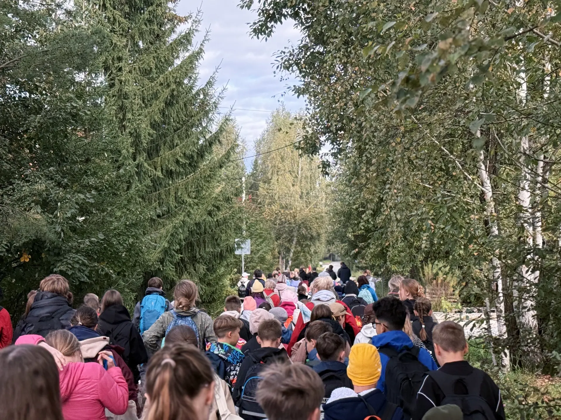 Общешкольный турслёт 🏕️