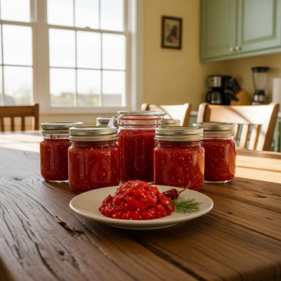 🌶🍅 Хренодёр — ядреная закуска на зиму