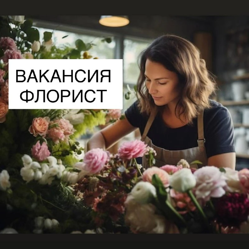 ❗️ Очень редкий случай - вакансия флориста от нашей студии 😌

Что для нас важно:
Чувство вкуса, опы