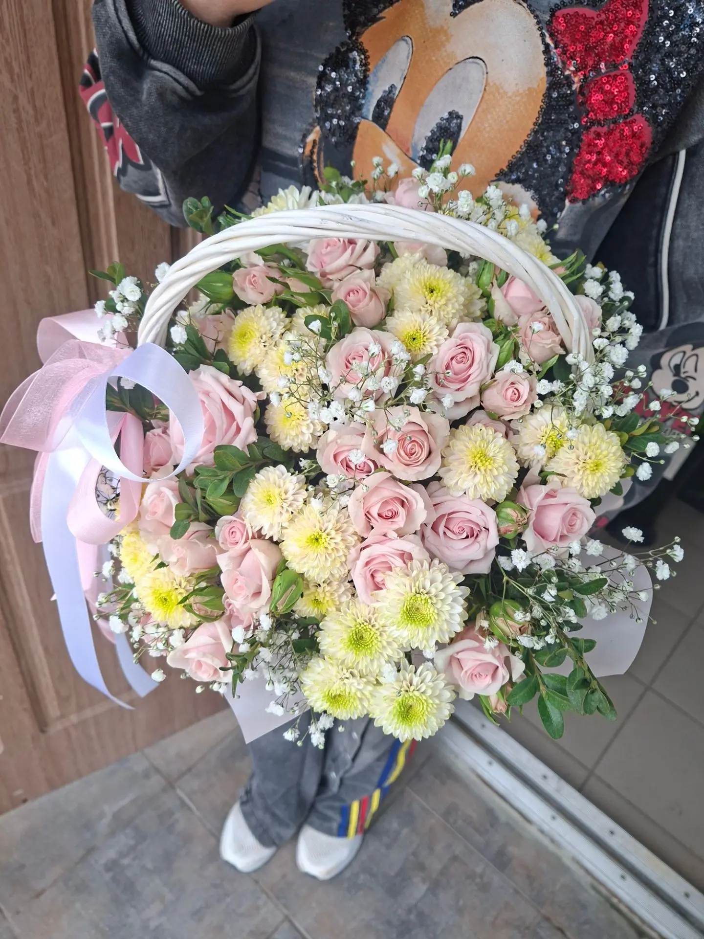 Та самая корзинка, которая говорит «я тебя люблю» без лишних слов 🥹💐