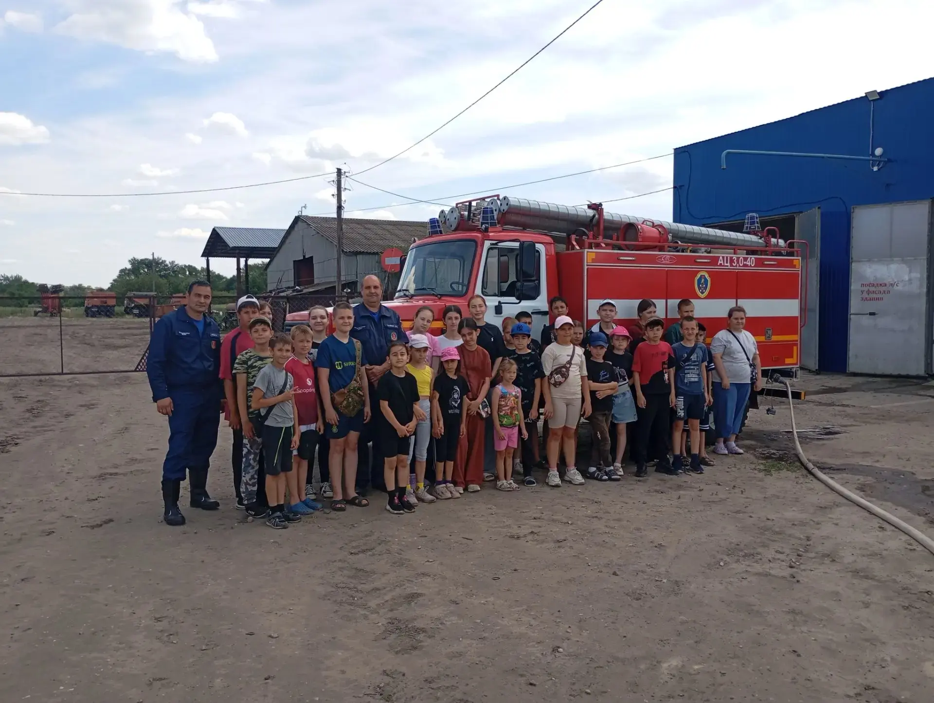 🔥💧👨‍🚒Огонь, вода и настоящие герои! Как мы побывали в пожарной части!