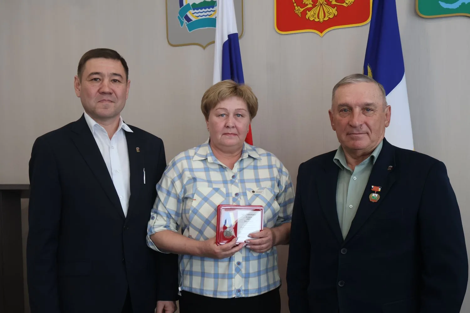 ✨ Сегодня, 14 мая, состоялась торжественная церемония вручения юбилейных медалей.  Председатель Сове
