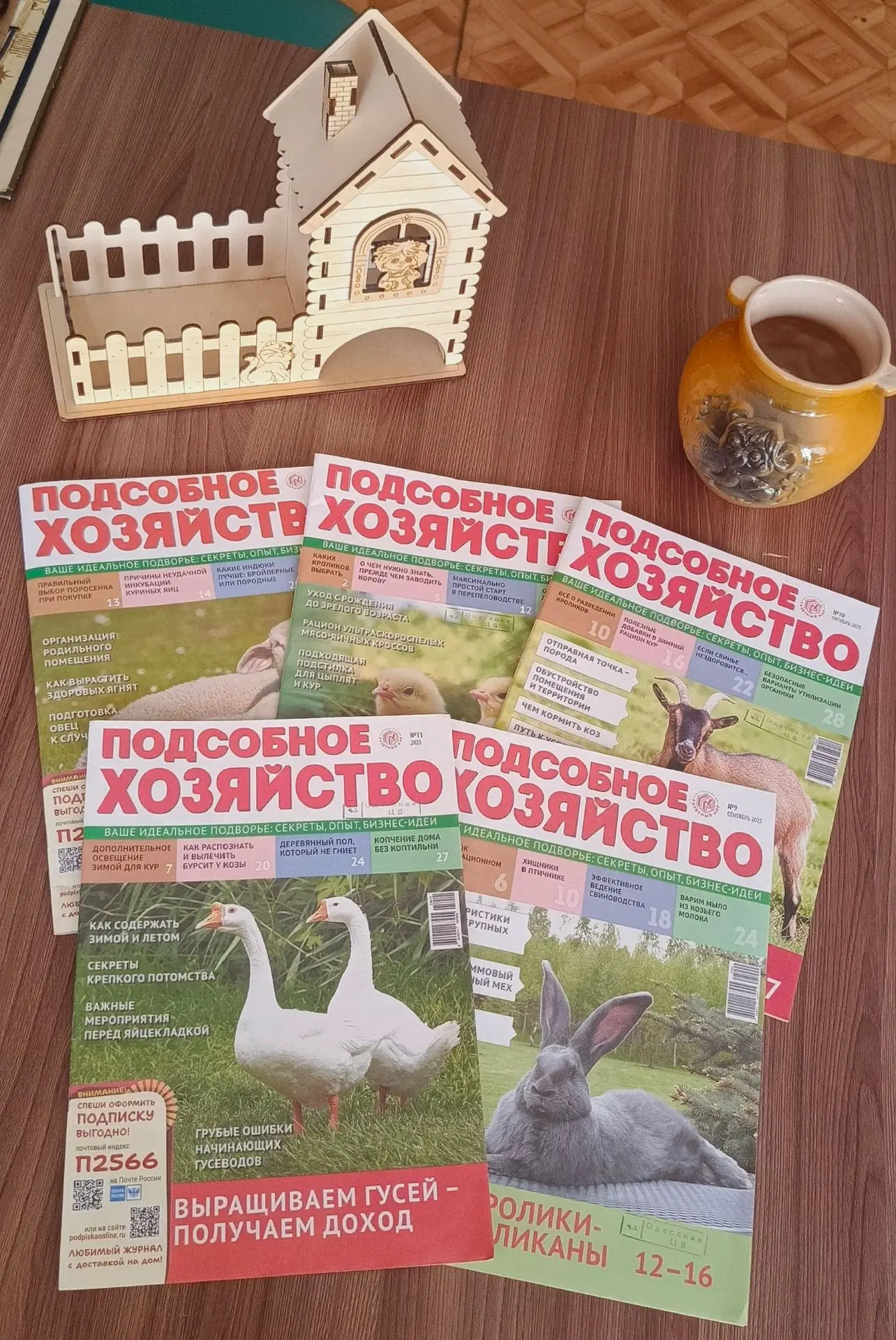 Знакомьтесь: журнал "Подсобное хозяйство"! 🐓

❓🤔Устали искать советы по уходу за огородом, садом и