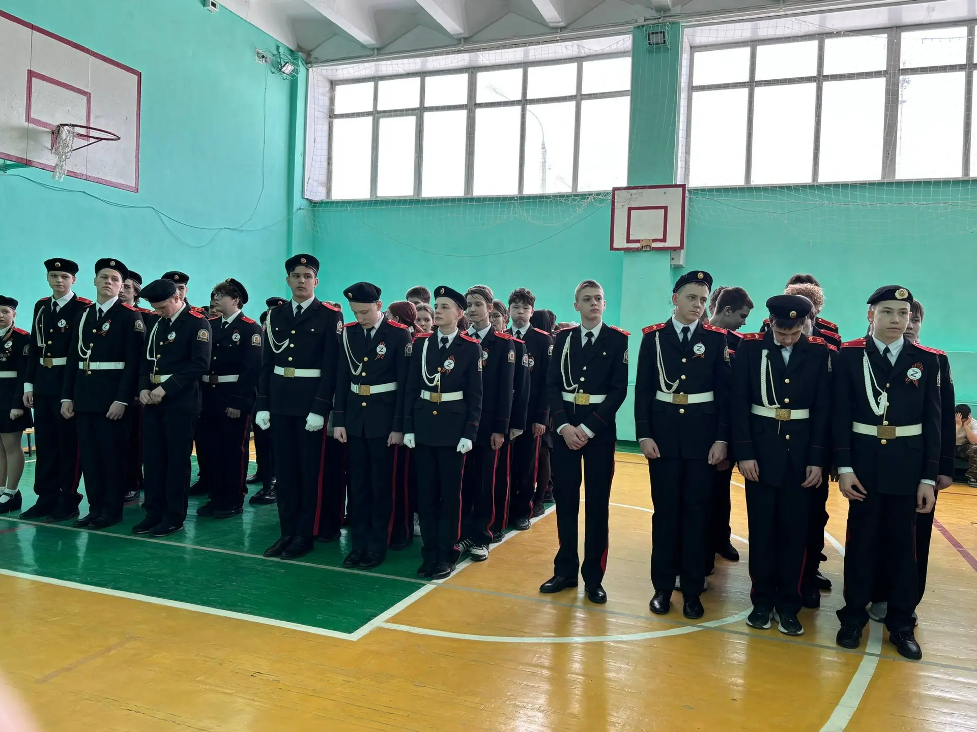 Смотр строя и песни: дисциплина, слаженность, гордость! На прошлой неделе состоялся традиционный смо
