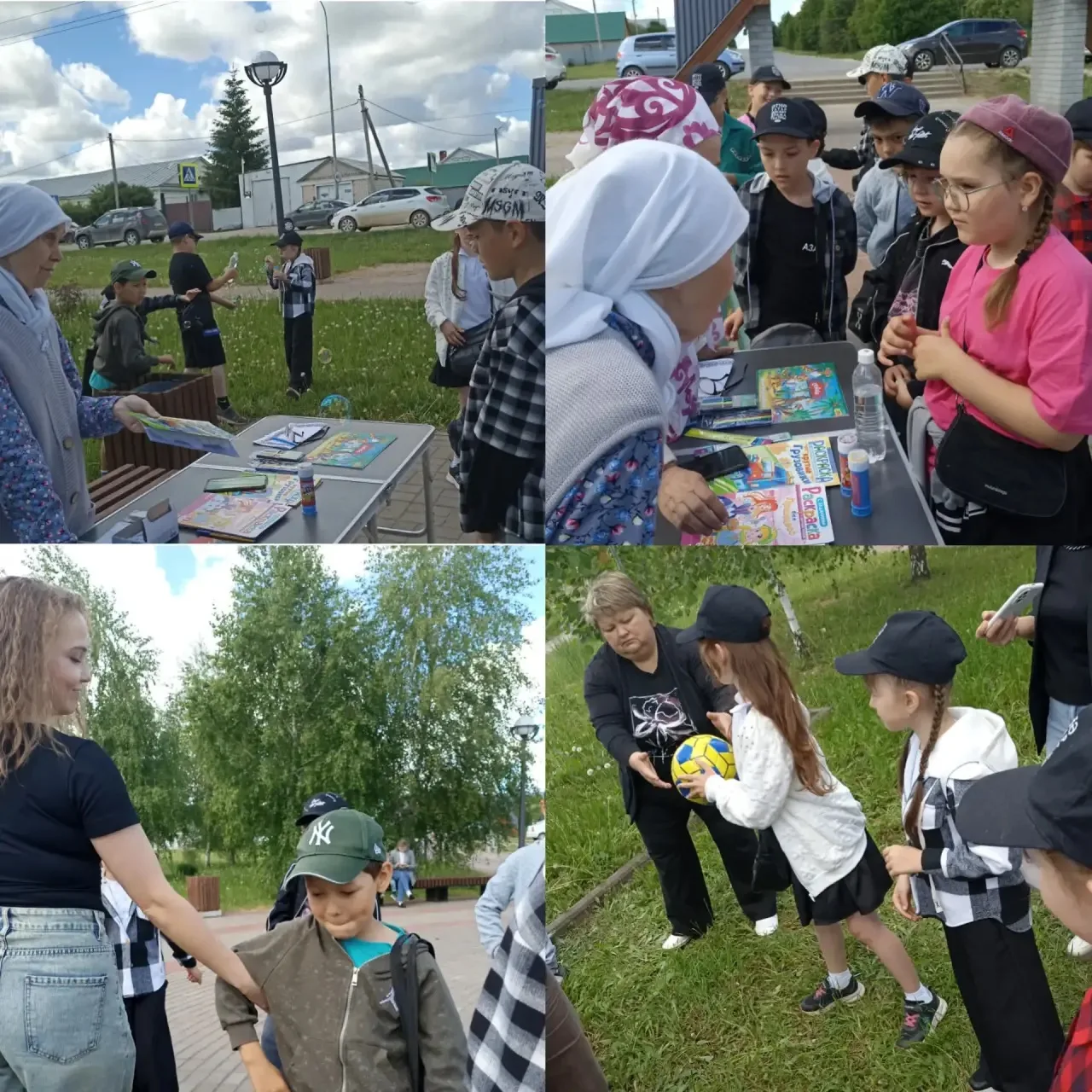 Бүген "Әкият" ял һәм сәламәтләндерү лагере балалары Әтнәгә "Туган ягым" паркында узган ...