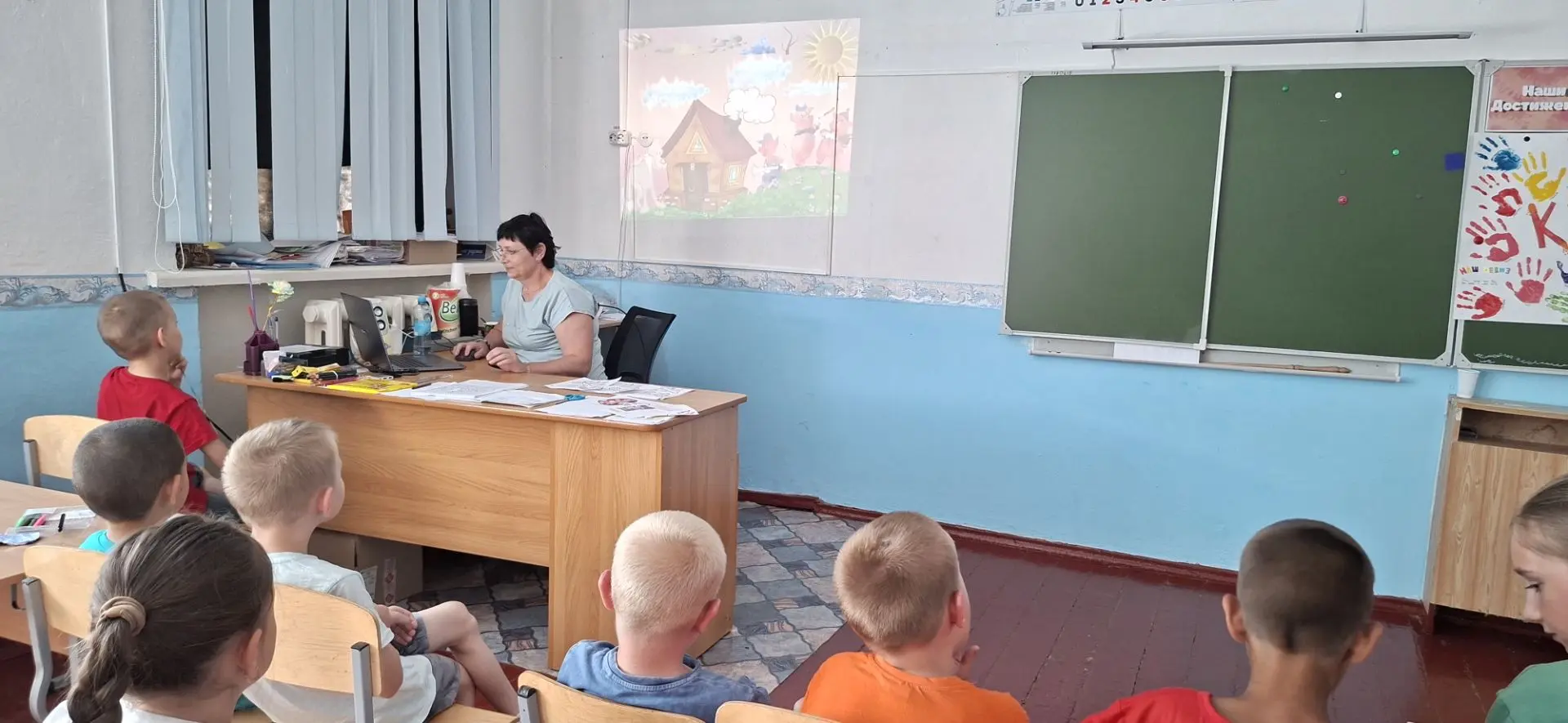 День кино в пришкольном лагере
Девятый день в пришкольном лагере прошёл под названием День кино. Как