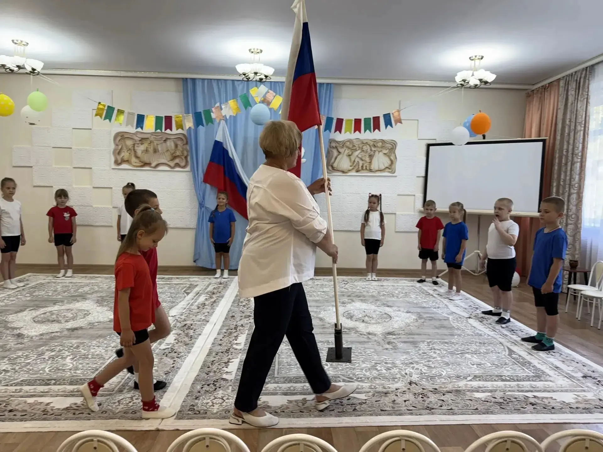 🎉 День флага в нашем детском саду: праздник гордости и единства! 🎉
