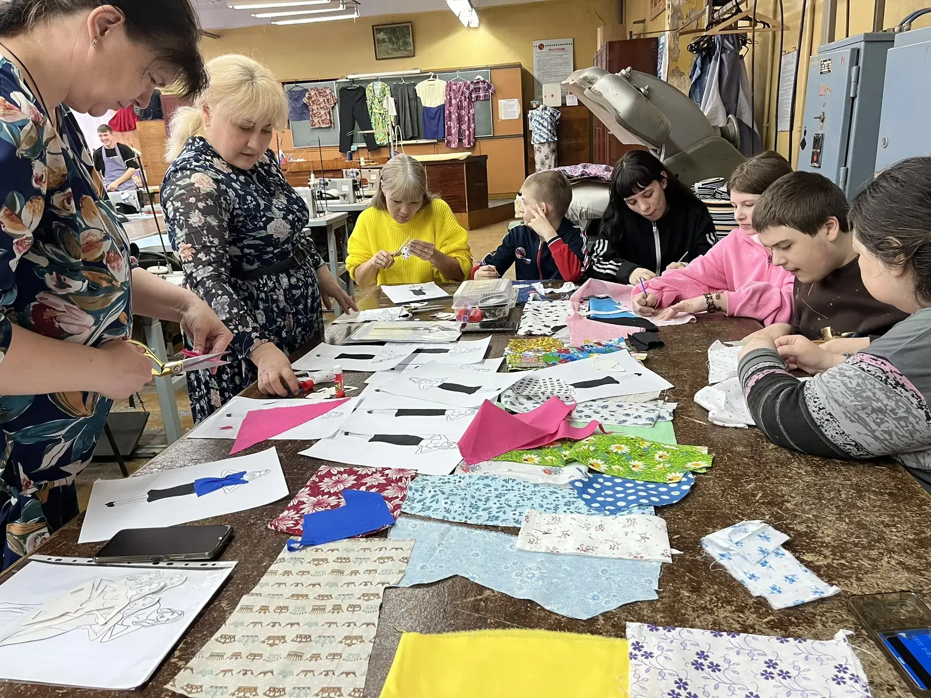 ПКС "Портной - прекрасное дело" для обучающихся с ОВЗ 8-9 классов.    Инклюзивная профориентационная