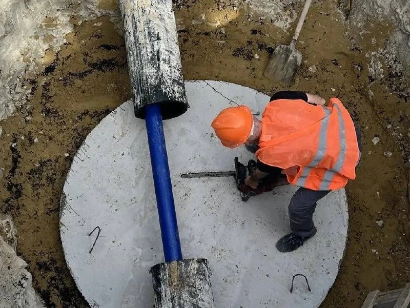 💧 В Сахарной Головке уложили 850 метров нового водопровода
