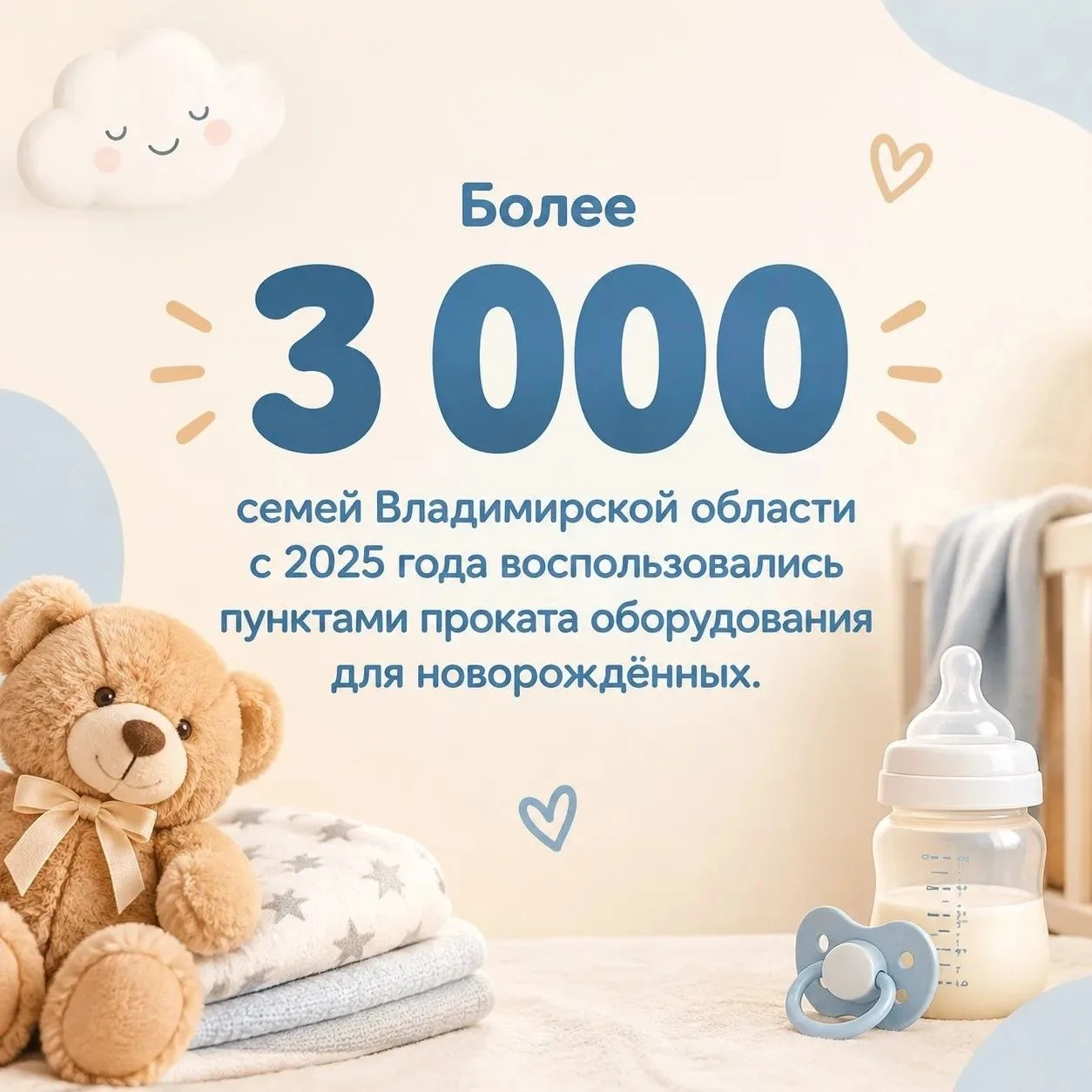 🧸 Владимирские семьи активно пользуются пунктами проката оборудования для новорожденны...